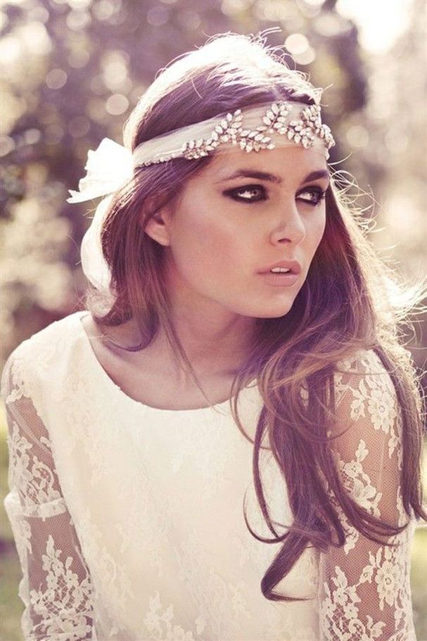 headband hippie mariage