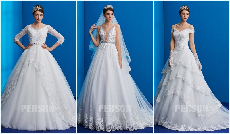 robes de mariée princesse 2019 persun